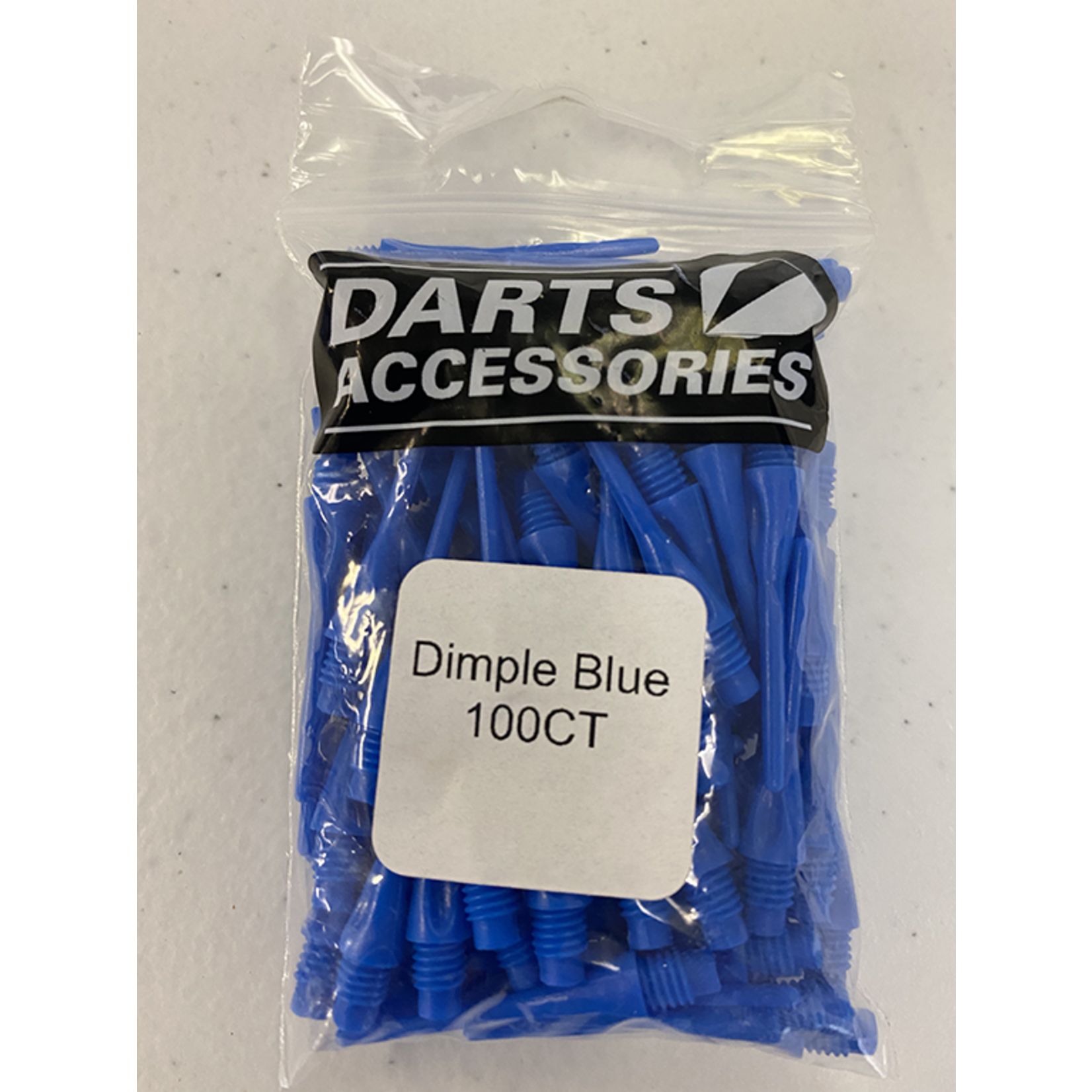 Harrows Darts Dimple Blue 100ct 2BA Soft Tip Points