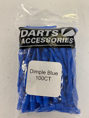 Harrows Darts Dimple Blue 100ct 2BA Soft Tip Points