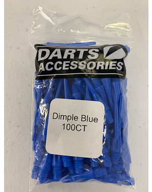 Harrows Darts Dimple Blue 100ct 2BA Soft Tip Points