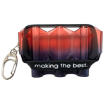 L-STYLE KrystaL Flight Case - N9 Gradation - Twin Color - Red and Black (Red Eye)
