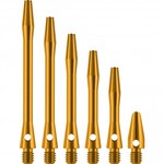 Designa Gold Aluminum Short Dart Shafts