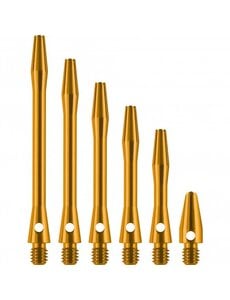 Designa Gold Aluminum Short Dart Shafts