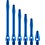 Designa Blue Aluminum Short Dart Shafts