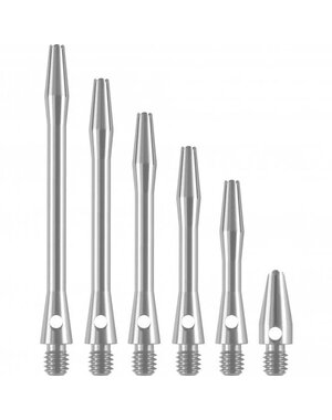 Designa Silver Aluminum Xshort Dart Shafts