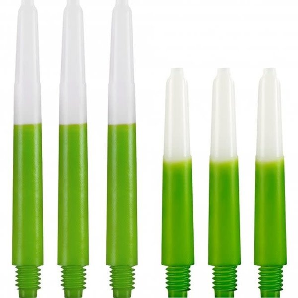 Designa Two Tone Green and White Medium Nylon Shafts