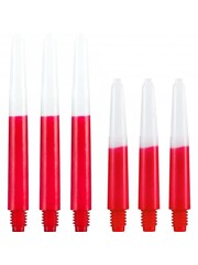 Designa Two Tone Red and White Short Nylon Shafts