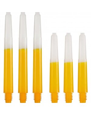 Designa Two Tone Yellow and White Medium Nylon Shafts