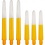 Designa Two Tone Yellow and White Medium Nylon Shafts