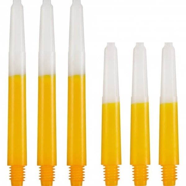 Designa Two Tone Yellow and White Medium Nylon Shafts