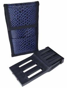 Darting Around Pango Blue Drop Sleeve Case