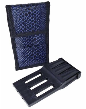 Darting Around Pango Blue Drop Sleeve Case