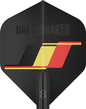 8 Flight Target 8 Flight Dimitri Van den Bergh Standard Dart Flights