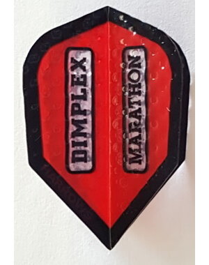 Harrows Darts Harrows Marathon Dimplex Red Standard Dart Flights