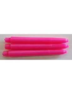 Designa Fluro Pink Medium Nylon Dart Shafts