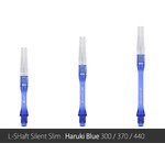 L-STYLE L-SHaft Slim Silent Spin Haruki Blue 440 Dart Shafts