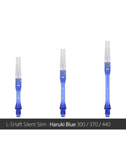 L-STYLE L-SHaft Slim Silent Spin Haruki Blue 440 Dart Shafts
