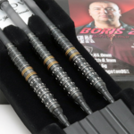 Dynasty Dynasty A-Flow - 'Boris 2' - Black Line Coating Type X (Black/Gold) - 16.5g Soft Tip Darts