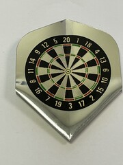 RE-SEAL Silver Dartboard Re-Seal Standard Dart Flights