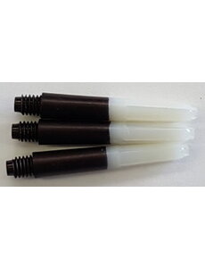 Designa Two Tone Black and White Short Nylon Shafts