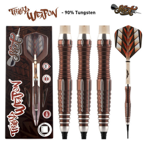 SHOT DARTS Shot Tribal Weapon Series 1 Soft Tip Darts 19g