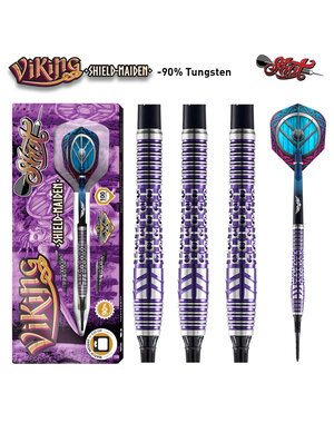SHOT DARTS Shot Viking Shield-Maiden Soft Tip Darts 18g