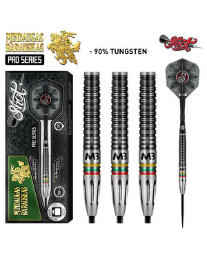 SHOT DARTS Shot Pro Series - Mindaugas Barauskas 90% Steel Tip Darts 25g