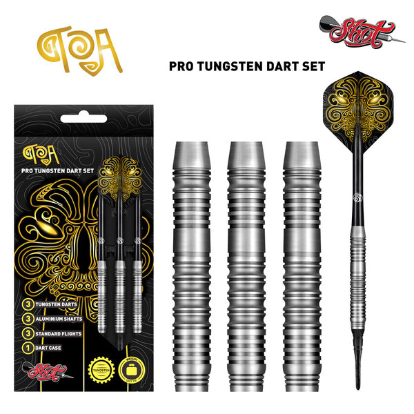 SHOT DARTS Shot Toa 70% Soft Tip Darts 18g