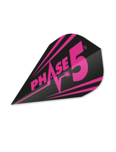 Unicorn Darts Unicorn Maestro .100 Phase 5 Black Pink Shield Dart Flights