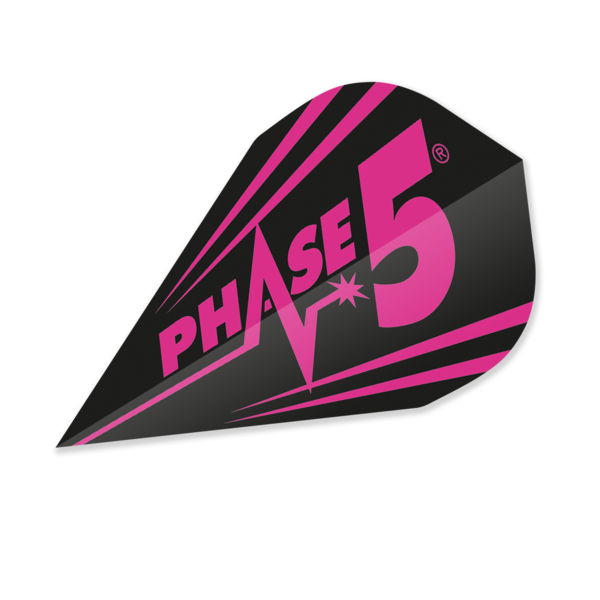 Unicorn Darts Unicorn Maestro .100 Phase 5 Black Pink Shield Dart Flights