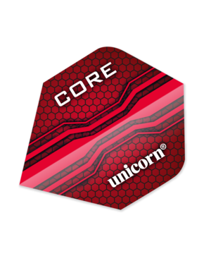 Unicorn Darts Unicorn Core .75 Red Core Plus Dart Flights