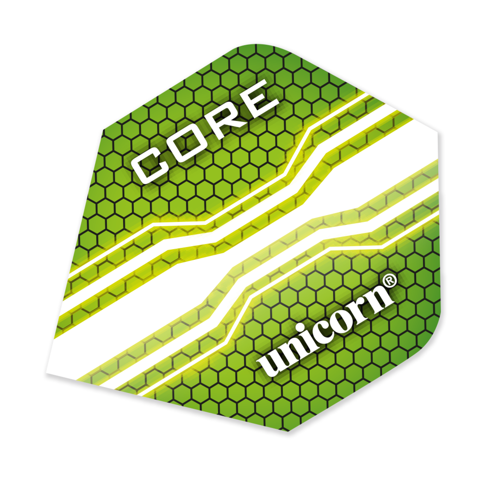 Unicorn Darts Unicorn Core .75 Green Core Plus Dart Flights