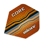 Unicorn Darts Unicorn Core .75 Orange Core Plus Dart Flights