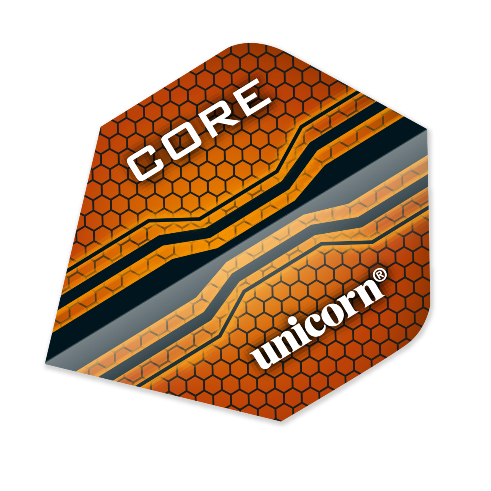 Unicorn Darts Unicorn Core .75 Orange Core Plus Dart Flights