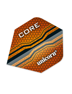 Unicorn Darts Unicorn Core .75 Orange Core Plus Dart Flights