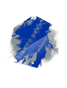 Unicorn Darts Unicorn Core .75 Silver Star Tartan Plus Dart Flights