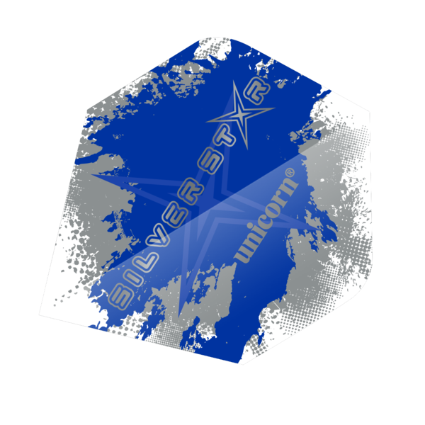 Unicorn Darts Unicorn Core .75 Silver Star Tartan Plus Dart Flights