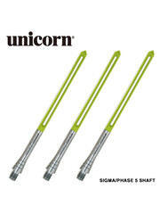 Unicorn Darts Unicorn Sigma Phase 5 Titanium Slik Stik Medium Shafts