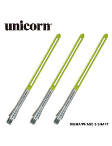 Unicorn Darts Unicorn Sigma Phase 5 Titanium Slik Stik Medium Shafts