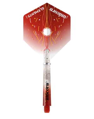 Unicorn Darts Unicorn Gripper 4 Elements Firestorm Flight Shaft Combo