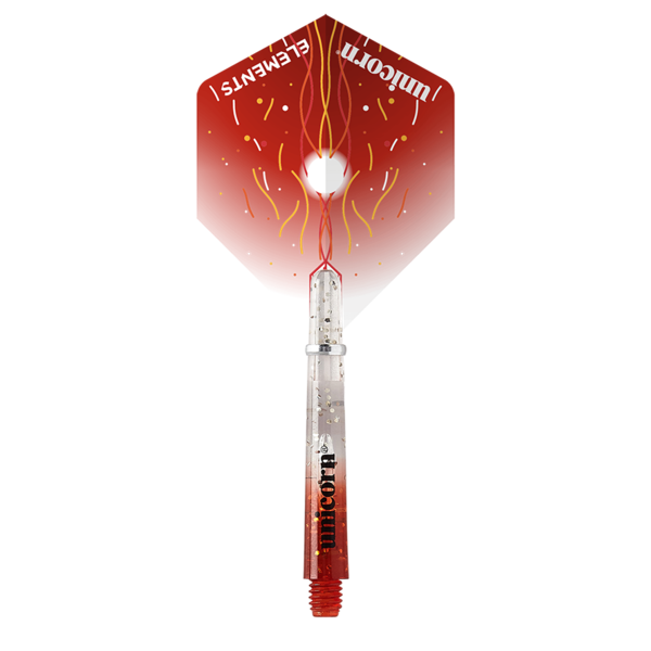 Unicorn Darts Unicorn Gripper 4 Elements Firestorm Flight Shaft Combo
