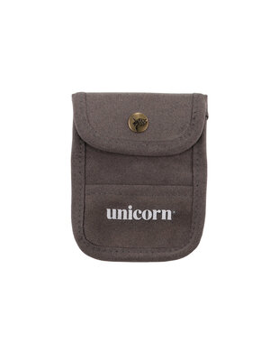 Unicorn Darts Unicorn Pouch Flocked Leather Grey