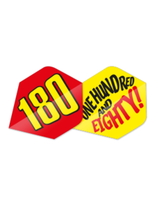 Unicorn Darts Unicorn Red One Hundred and Eighty Standard Dart Flights