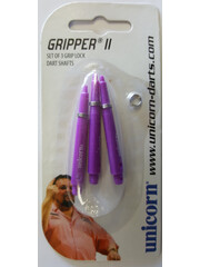 Unicorn Darts Unicorn Gripper 2 Purple Medium Dart Shafts