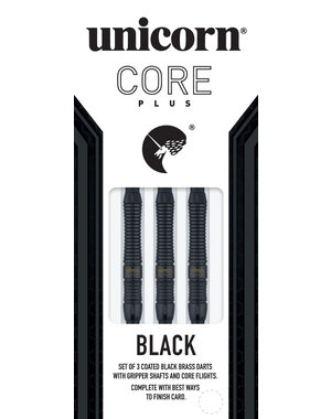 Unicorn Darts Unicorn Core Plus Win Black Style 2 16g Soft Tip Darts