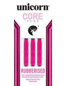 Unicorn Darts Unicorn Core Plus Win Pink Brass 19g Soft Tip Darts
