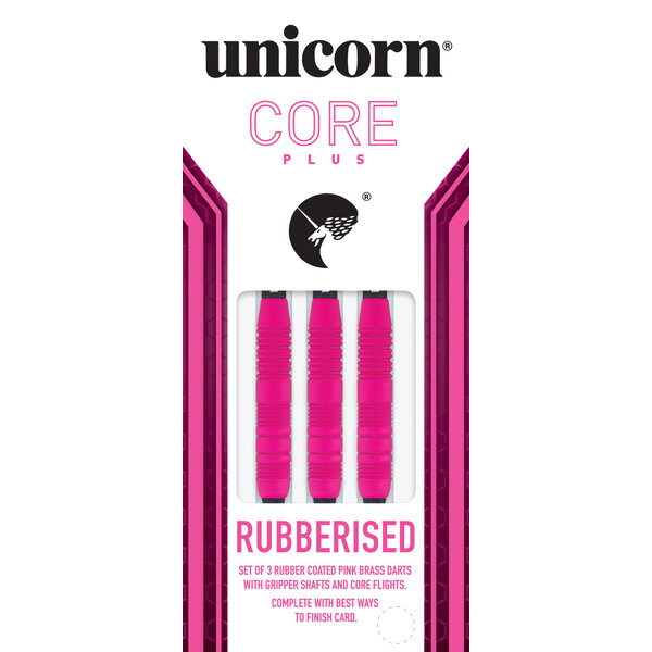 Unicorn Darts Unicorn Core Plus Win Pink Brass 19g Soft Tip Darts