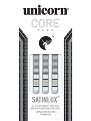 Unicorn Darts Unicorn Core Plus Win Satinlux 16g Soft Tip Darts