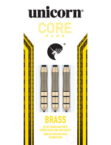 Unicorn Darts Unicorn Core Plus Win Brass Style 1 22g Steel Tip Darts