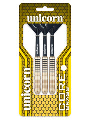 Unicorn Darts Unicorn Core Brass Style 2 22g Steel Tip Darts