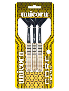 Unicorn Darts Unicorn Core Brass Style 2 22g Steel Tip Darts